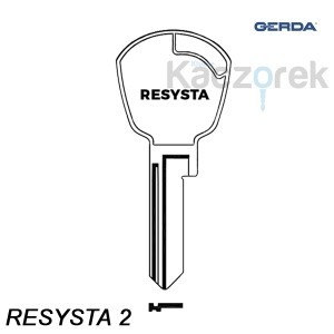 Gerda 021 - surový klíč - RESYSTA 2